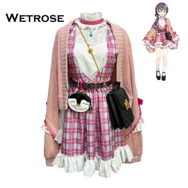 【Wetrose】In Stock Petra New Cosplay Costume Casual Outfit Dating Dress Nijisanji EN Vtuber 2324 NSNJ Gurin Peto Petwa Penguin - Image 2