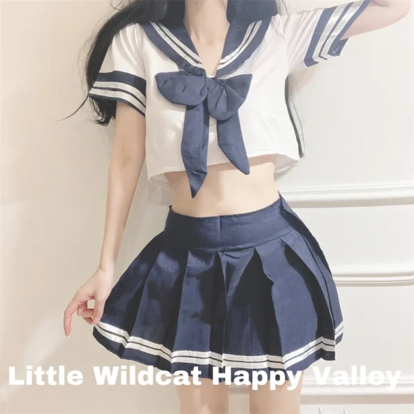 Schoolgirl Cosplay Costume Plus Size Lolita Maid Uniform Sexy Lingerie Dress Animation Show Miad Outfits Student Kawaii Clothing - Image 3