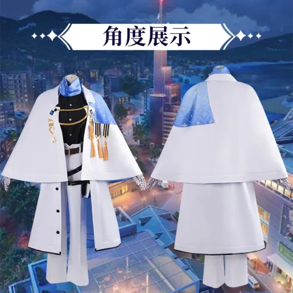 Hololive VTuber Luxiem Ike Eveland Cosplay Costumes Halloween Carnival Party Role Play Uniforms - Image 2