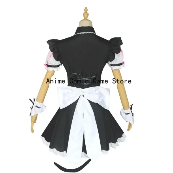 NEKOPARA Cosplay Chocola Maid Dress Costume In Stock Anime Game Chocola Vanilla Cat Neko Girl Women Outfits - Image 2