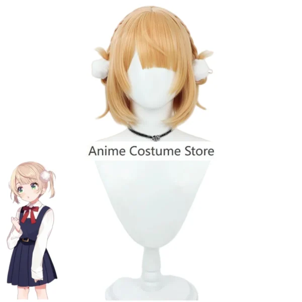 Anime Virtual YouTuber VTuber Shigure Ui Cosplay Costume Japanese Lovely JK Uniform Dress Wig Woman Kawaii Campus Sailor Suit - Image 6