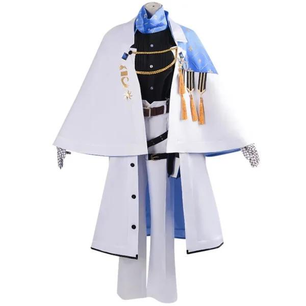 Hololive VTuber Luxiem Ike Eveland Cosplay Costumes Halloween Carnival Party Role Play Uniforms - Image 4