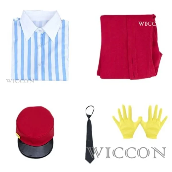 New Teto Cosplay Anime Vtuber Costume Wigs Outfit Uniform Wig Halloween Party Clothing for Women Halloween Outfit Daily Party - Image 2