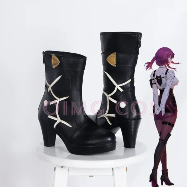 Honkai Star Rail Kafka Cosplay Shoes Anime Chinese Style Halloween for Men Game