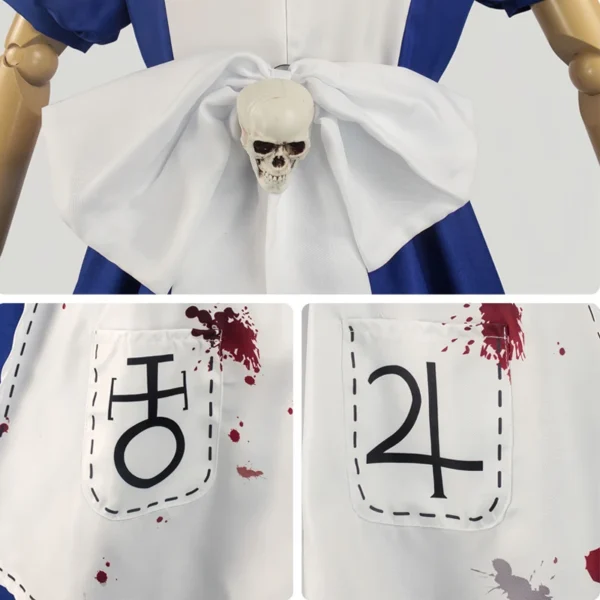 Anime Alice Princess Dress Maid Apron Dress Game Madness Returns Alice Cosplay Costume For Women Girls Halloween Party - Image 5