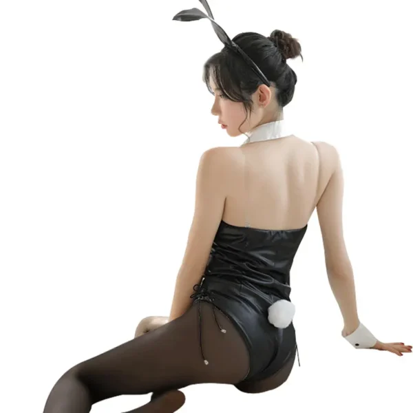 Sakurajima Mai Cosplay Costume for Girls Halloween Women Black Sexy Jumpsuit Rascal Does Not Dream of Bunny Girl Senpai Cos - Image 5