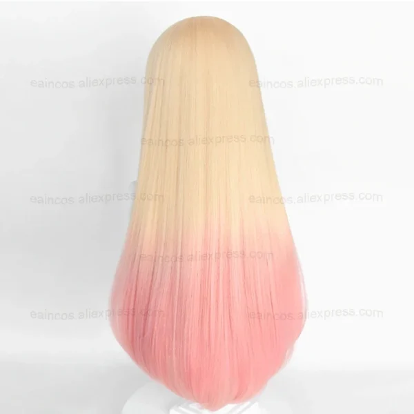 Anime Marin Kitagawa Cosplay Wigs 80cm Long Straight Pink Dyed Gradient Heat Resistant Synthetic Hair - Image 5