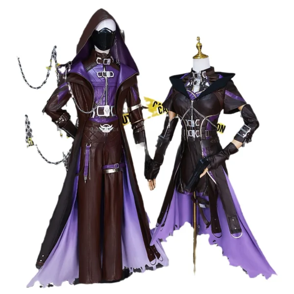 Game Love and Deepspace Cosplay Costumes Dark Night Maze Qi Yu Night Light Journey Cosplay Anime Animation Suit Carnival Outfit - Image 5