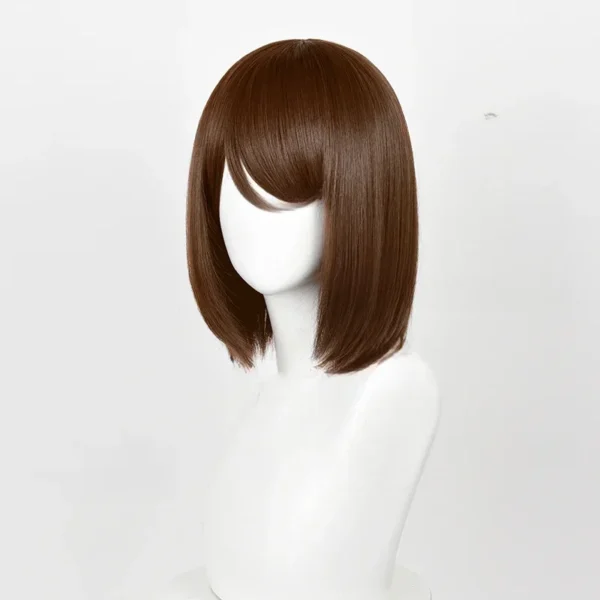 Leiri Shoko Wig Anime Leiri Shoko Cosplay Wig Short Brown Bob Wigs Heat Resistant Synthetic Hair Wigs - Image 2