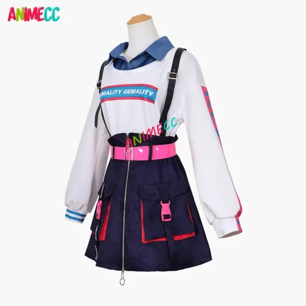 ANIMECC in Stock S-3XL Azusawa Kohane Project Sekai Cosplay 3rd Anniversary New Uniform Halloween Party Outfits for Women - Image 2