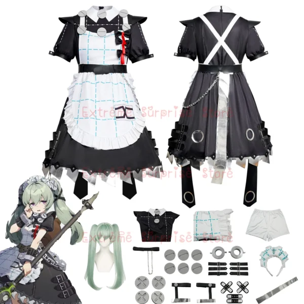 New Game Zenless Zone Zero Corin Wickes Cosplay Costume Full Set Outfit Uniform Prop ZZZ Corin Wickes Cosplay Costume