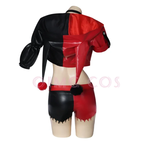 Harley Quinn Cosplay Costume The Joker Carnival Uniform Wig Anime Halloween Costumes Women Game - Image 3