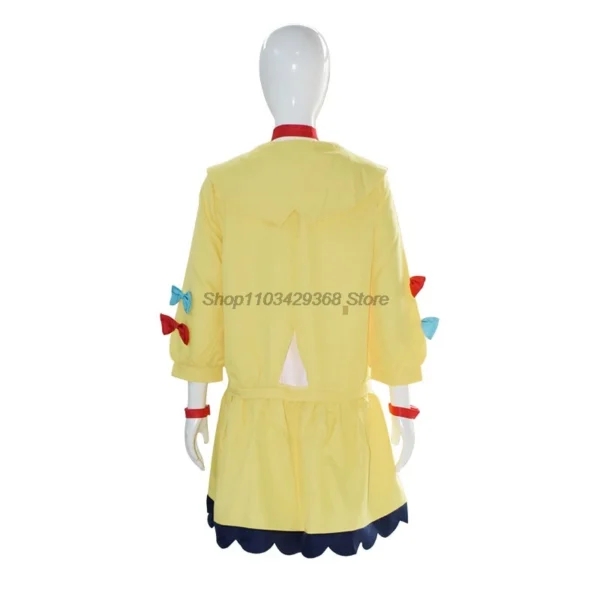 VTuber Inugami Korone Cosplay Costume Tail Wig Women Cute Dress Skirt Coat Uniform Accessories Halloween Carnival Party Outfits - Image 4