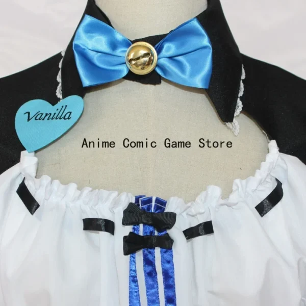 NEKOPARA Cosplay Chocola Maid Dress Costume In Stock Anime Game Chocola Vanilla Cat Neko Girl Women Outfits - Image 6