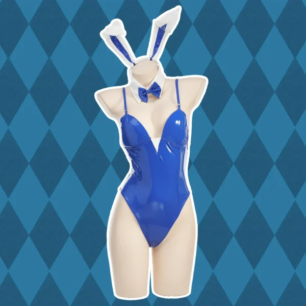 Anime Blue Archive Bunny Girl Sexy Cosplay Costume Lingerie Bodysuit Uniform Suit Women Halloween Anime Game Rabbit Role Play - Image 7