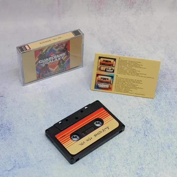 Anime Guardians of the Galaxy Star-Lord Groot Raccoon Music Tapes Cosplay Tape Soundtracks Box Car Walkman Cassettes Prop Gifts - Image 2