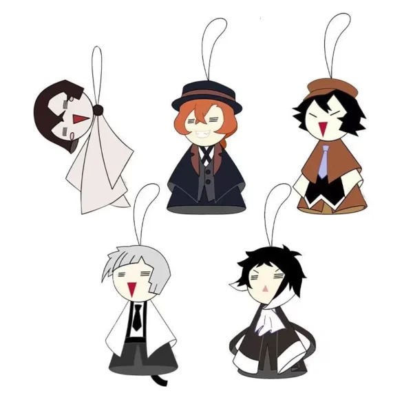 Anime Bungo Stray Dogs Sunny Dolls Cosplay Dazai Osamu Ryunosuke Akutagawa Nakahara Chuuya Nakajima Atsushi DIY Props Gifts - Image 2