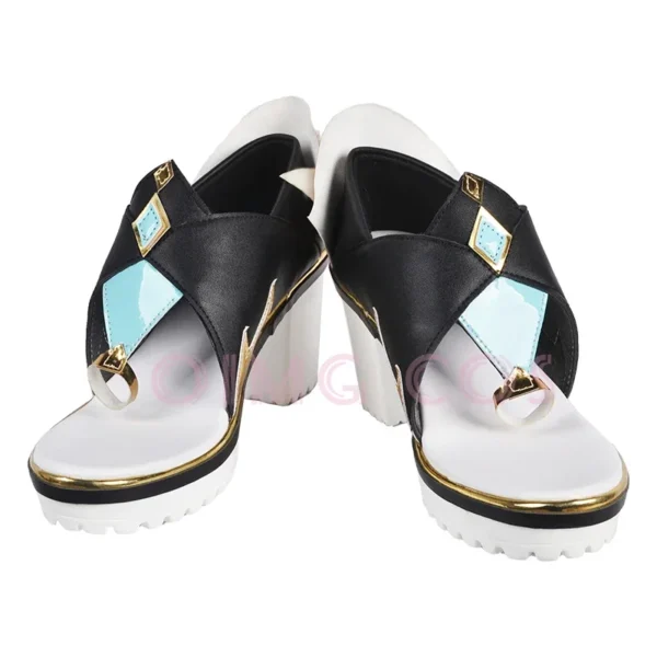 Impact Shenhe Cosplay Shoes Anime Chinese Style Halloween for men Game - Image 2