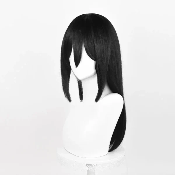 Anime Titan Mikasa Ackerman Cosplay Wig Black Women Mikasa Wigs Heat Resistant Synthetic Hair Halloween Party Wigs - Image 6