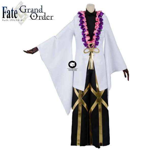 Fate Grand Order Caster Merlin Ambrosius Carnival Cosplay Costume Full Set Free Shipping - Image 2