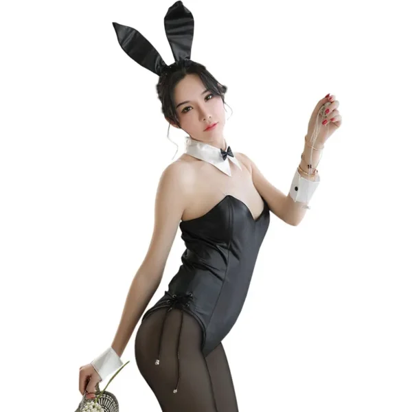 Sakurajima Mai Cosplay Costume for Girls Halloween Women Black Sexy Jumpsuit Rascal Does Not Dream of Bunny Girl Senpai Cos - Image 3