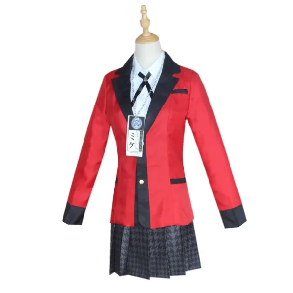 Anime Kakegurui Jabami Yumeko Cosplay Costume Halloween Sayaka Compulsive Gambler Japanese School Girls JK Uniform Halloween Cos - Image 3