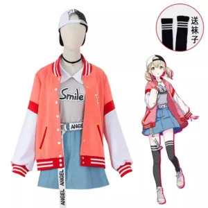 Anime Miuk Project Sekai Colorful Stage Azusawa Kohane Cosplay Costume Carnival Halloween Party Costumes for Women Men Girls