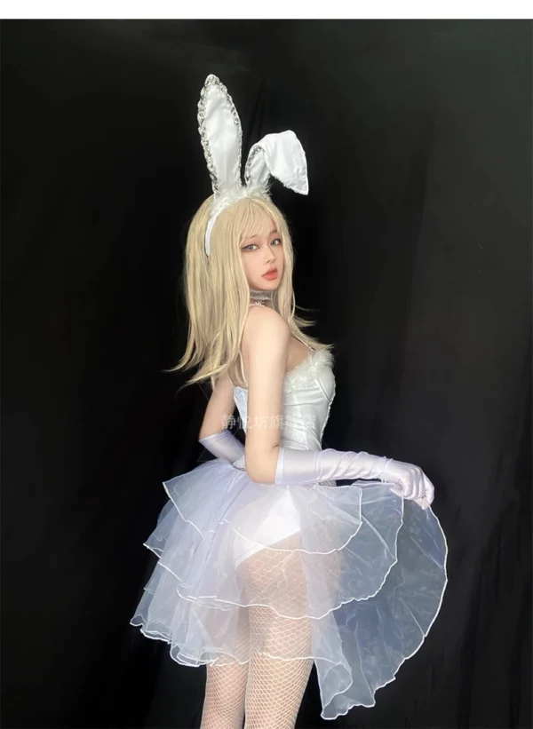 Sexy Easter Bunny Costume Bunny Costume Headwear Glove Suit Women Maid Halloween Costume Cosplay Costumes Women Sexy Cosplay - Image 6