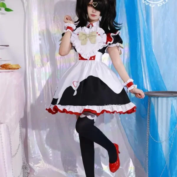 Game Needy Girl Overdose KAngel Cosplay Needy Girl Overdose Ame Chan Cosplay Costume Lolita Maid Dress Party Costume Anime Cos - Image 5