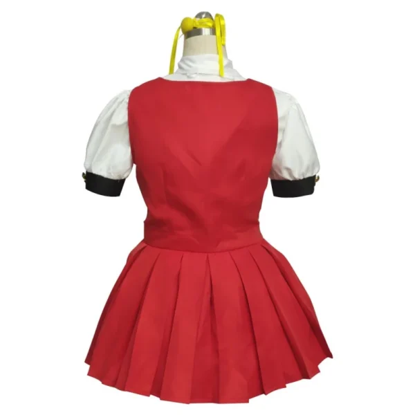 Vtuber Kaai Yuki Cosplay Costume Yuki Red Strap Dress Recruit Cosplay Virtual Singer Women Halloween Carnival Party Costumes - Image 2