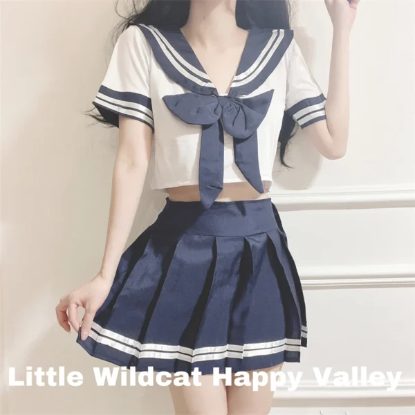 Schoolgirl Cosplay Costume Plus Size Lolita Maid Uniform Sexy Lingerie Dress Animation Show Miad Outfits Student Kawaii Clothing - Image 2