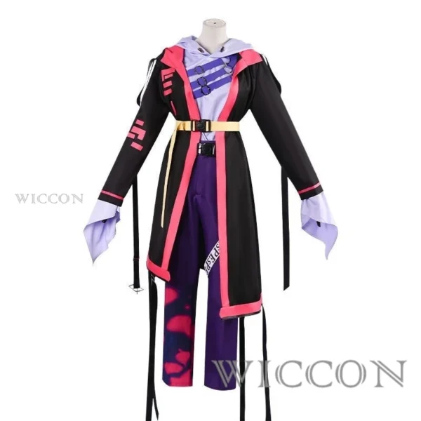 Vtuber Uki Violeta Cosplay Costumes Cute Yutuber Suit Anime Clothing Halloween Carnival Uniforms Custom Made full set wig - Image 4