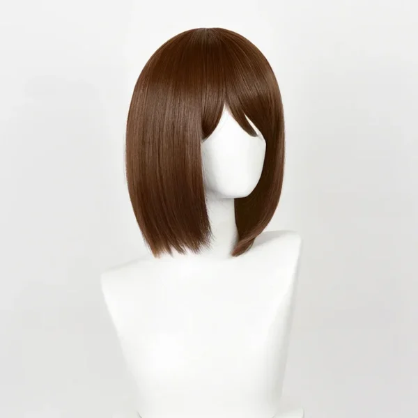 Leiri Shoko Wig Anime Leiri Shoko Cosplay Wig Short Brown Bob Wigs Heat Resistant Synthetic Hair Wigs - Image 3