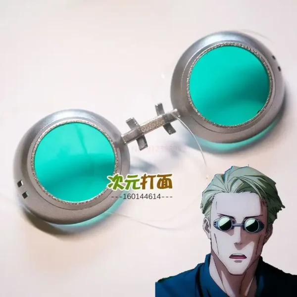 Anime Jujutsu Kaisen Cosplay Nanami Kento Glasses Punk Eyewear Sunglasses Adult Unisex Halloween Prop Accessories - Image 5