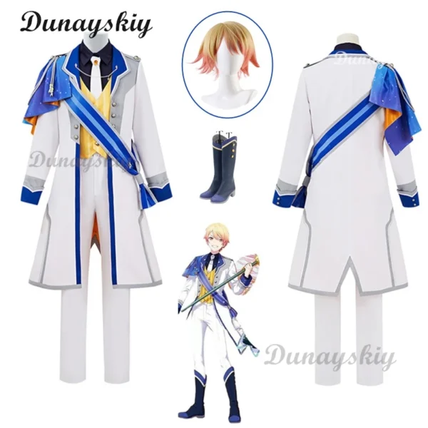 Project Sekai Tenma Tsukasa Cosplay Costume Wig Cosplay Halloween Clothing 3rd Anniversary Brand New World Style