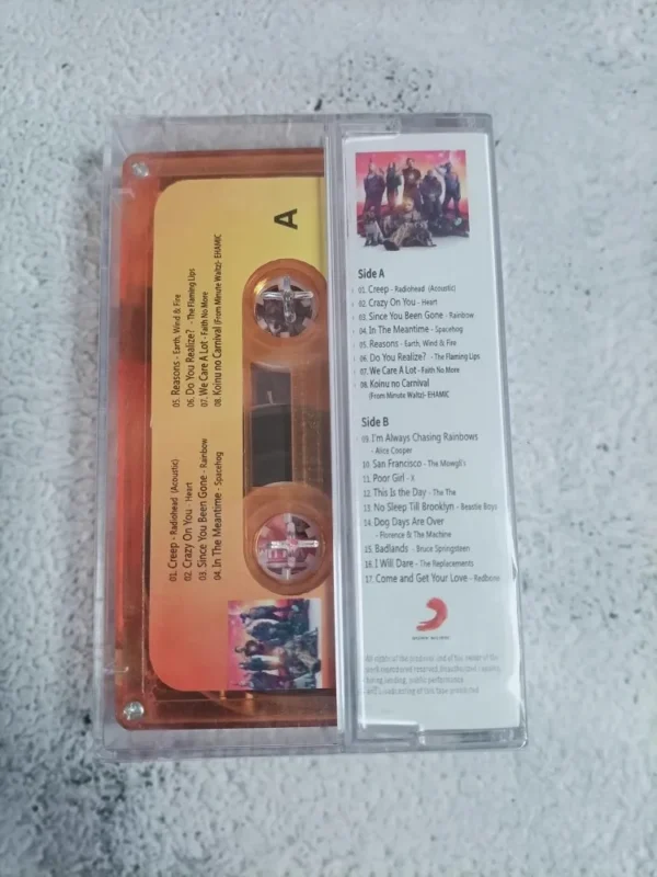 Anime Guardians of the Galaxy Star-Lord Groot Raccoon Music Tapes Cosplay Tape Soundtracks Box Car Walkman Cassettes Prop Gifts - Image 4