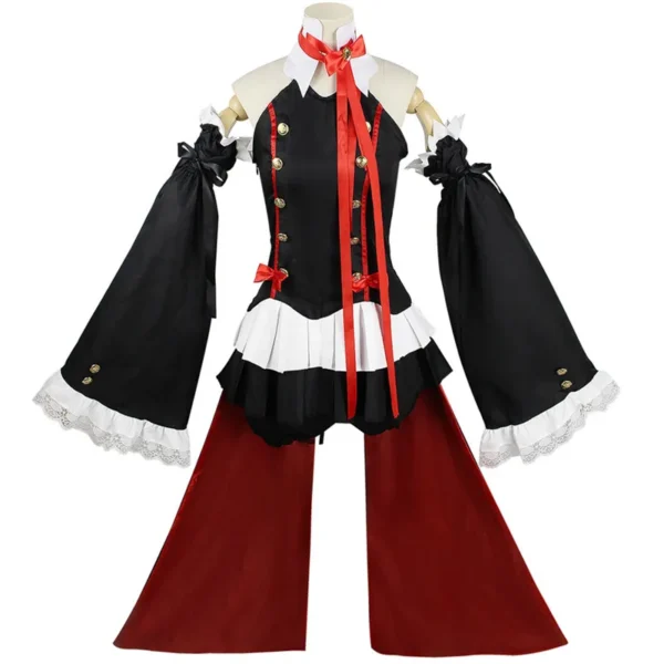 Seraph Of The End Krul Tepes Cosplay Costume Uniform Anime Owari no Seraph Witch Vampire Curl tepes Clothes For Women - Image 4