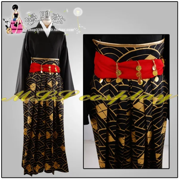 Anime Fate/Grand Order Cosplay Costume Gilgamesh Uniform Gilgamesh's Second Anniversary Kimono Men Women Clothing - Image 4