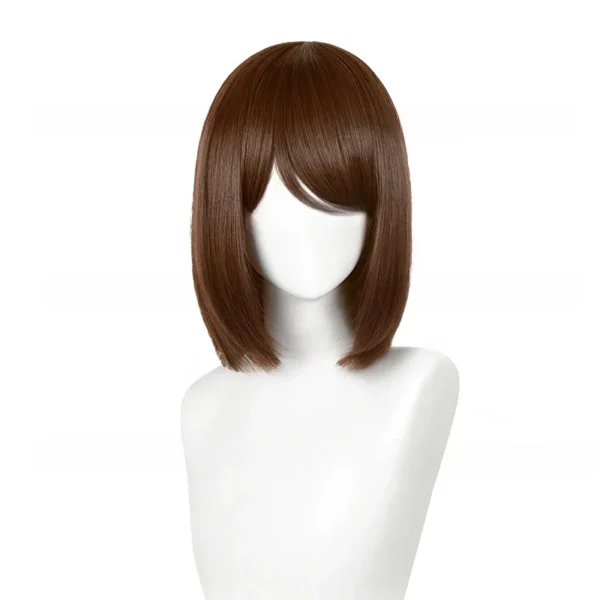 Leiri Shoko Wig Anime Leiri Shoko Cosplay Wig Short Brown Bob Wigs Heat Resistant Synthetic Hair Wigs - Image 5