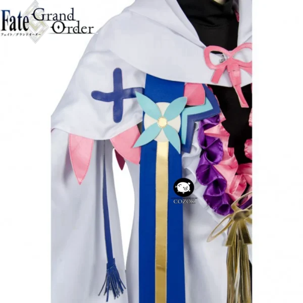 Fate Grand Order Caster Merlin Ambrosius Carnival Cosplay Costume Full Set Free Shipping - Image 5