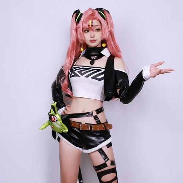 Nicole Demara Cosplay Costume Zenless Zone Zero Carnival Uniform Wig Anime Halloween Costumes Men Game - Image 2