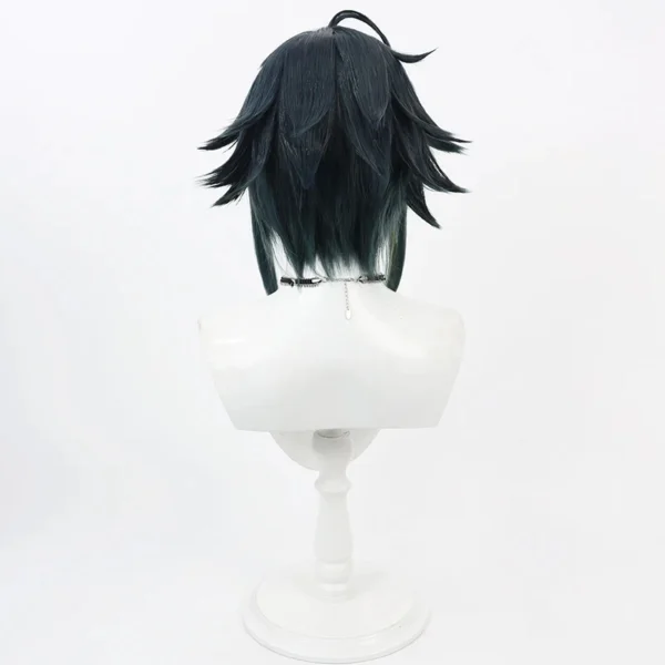 Vtuber Inami Rai Cosplay Wig Short Mixed Heat Resistant Synthetic Hair Halloween Party Role Play Carnival Headwear + Wig Cap - Image 5