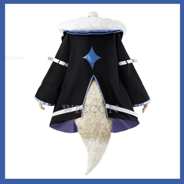 Anime Vtuber Abyssgard Fuwawa Cosplay Costume Hololive EN Advent 3rd Generation Fuwamoco Wig Uniform Boots Woman Sexy Party Suit - Image 4