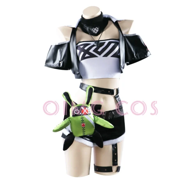 Nicole Demara Cosplay Costume Zenless Zone Zero Carnival Uniform Wig Anime Halloween Costumes Men Game Character Outfits - Image 4